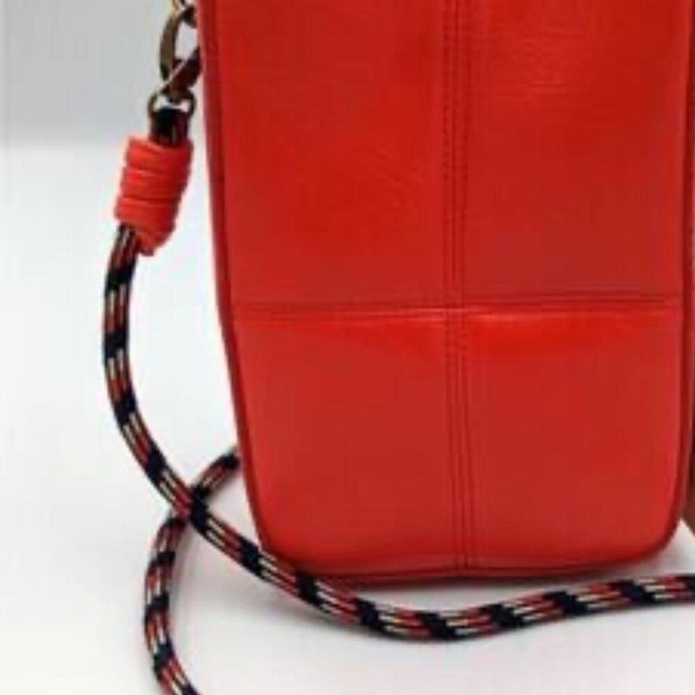 Paracord Strap small Red crossbody mini bag  Universal Thread